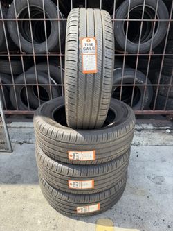 (4) Used 225 60 18 Michelin