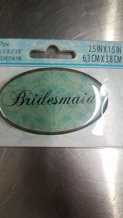 Bridesmaid pin
