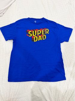 Fathers Day Gift: Super Dad T-shirt XL