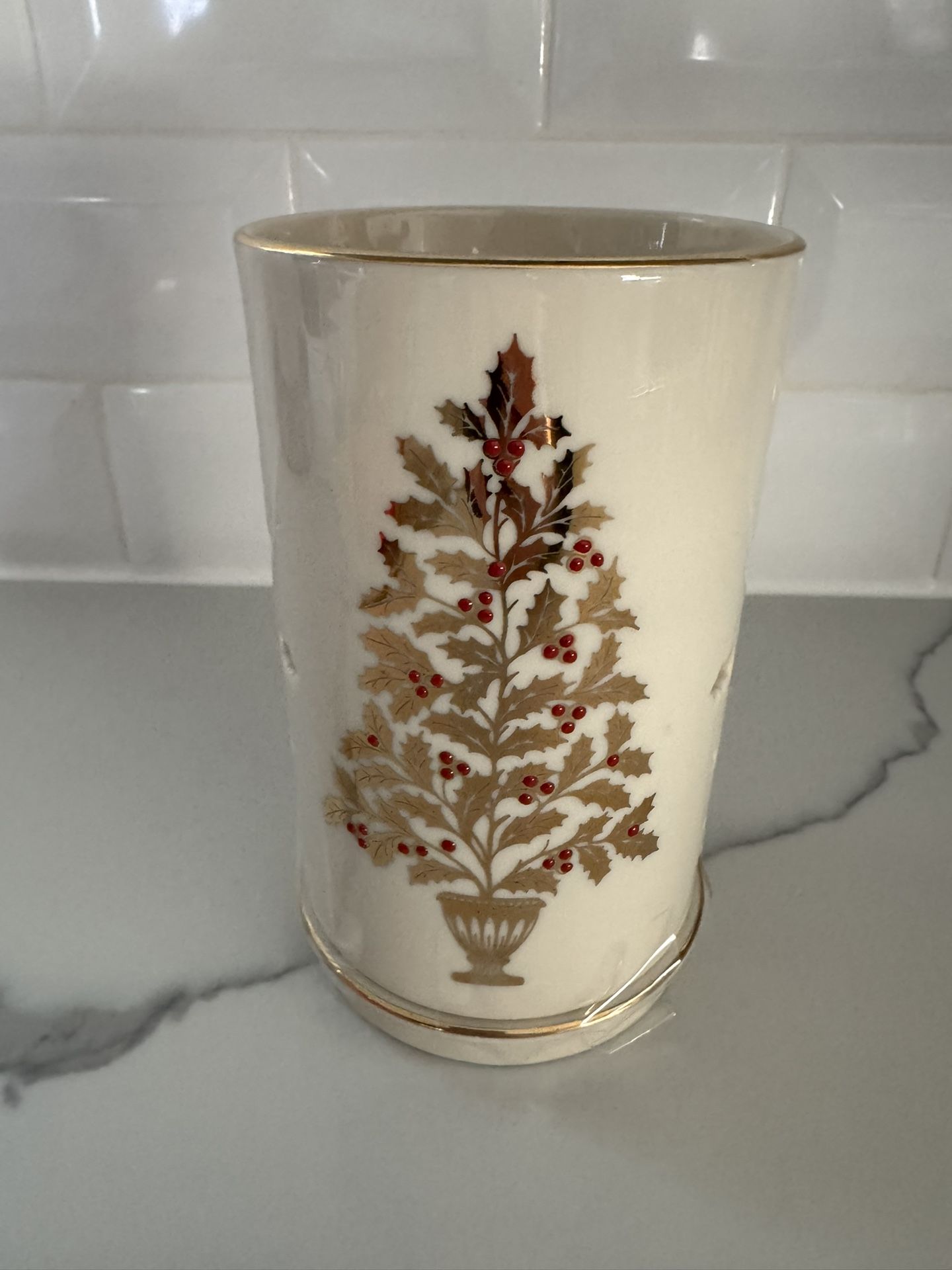Lenox Christmas Votive Candle Holder