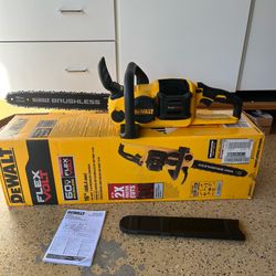 DEWALT FLEXVOLT 60-Volt MAX 16 in. Brushless Cordless Battery Powered Chainsaw (Tool Only)