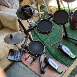 Alesia Electric Turbo 7 pc Drum Set