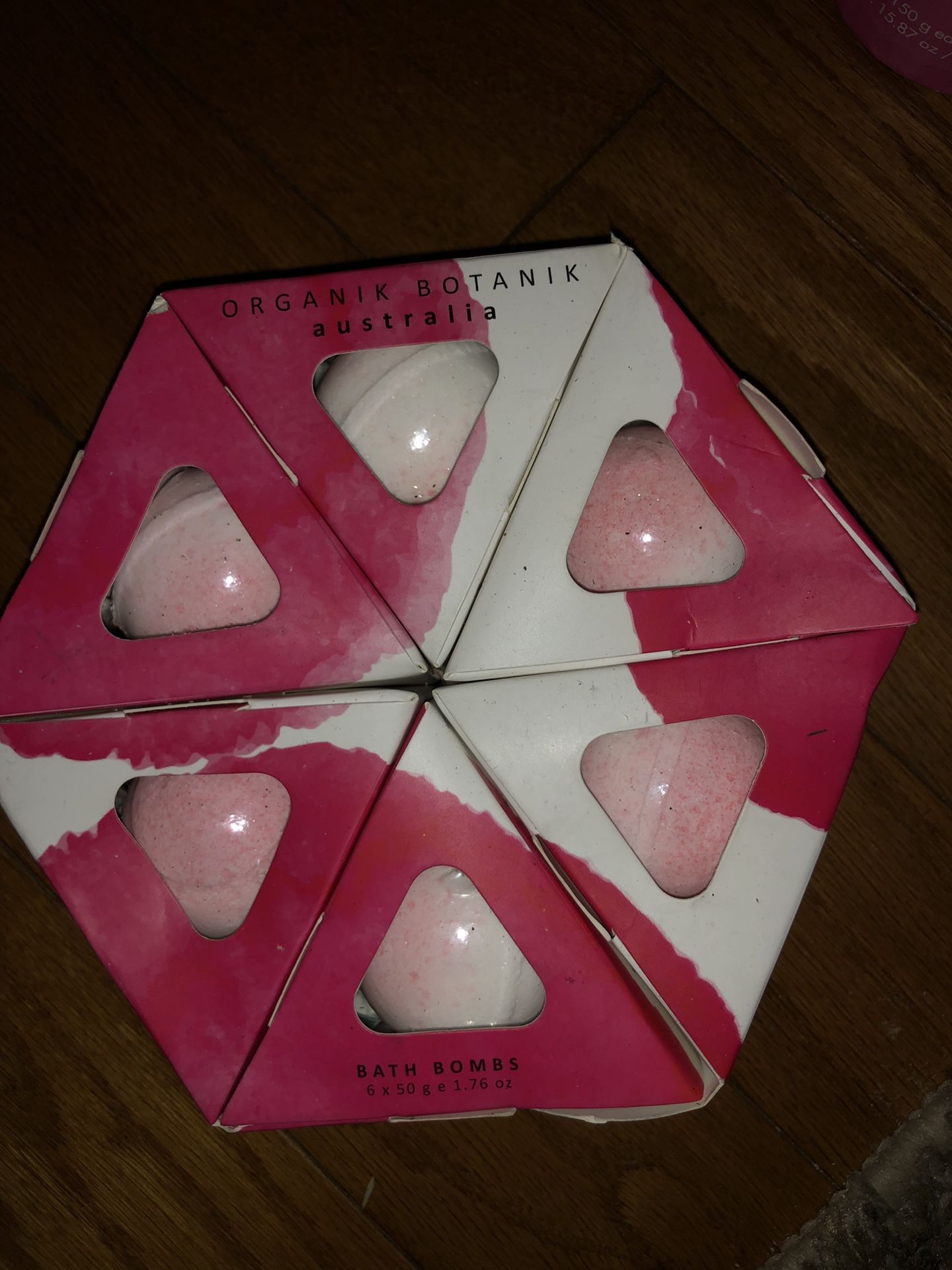 6 pack of bath bombs