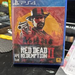 PS4 Red Dead Redemption II (unopened)