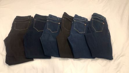 INC DENIM JEANS MID RISE SKINNY SIZE 10 P