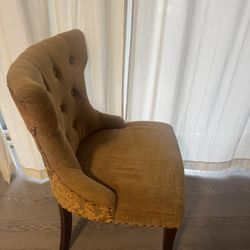 Pier 1 Tufted Accent Chair – Nailhead Trim