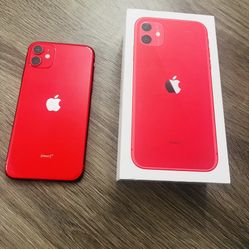 iPhones 11 Unlocked /new In Box 128GB RED