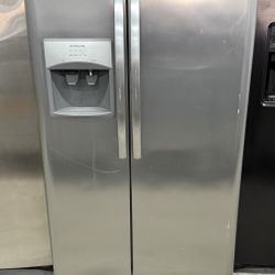Stainless Steel Frigidaire Side By Side Refrigerator