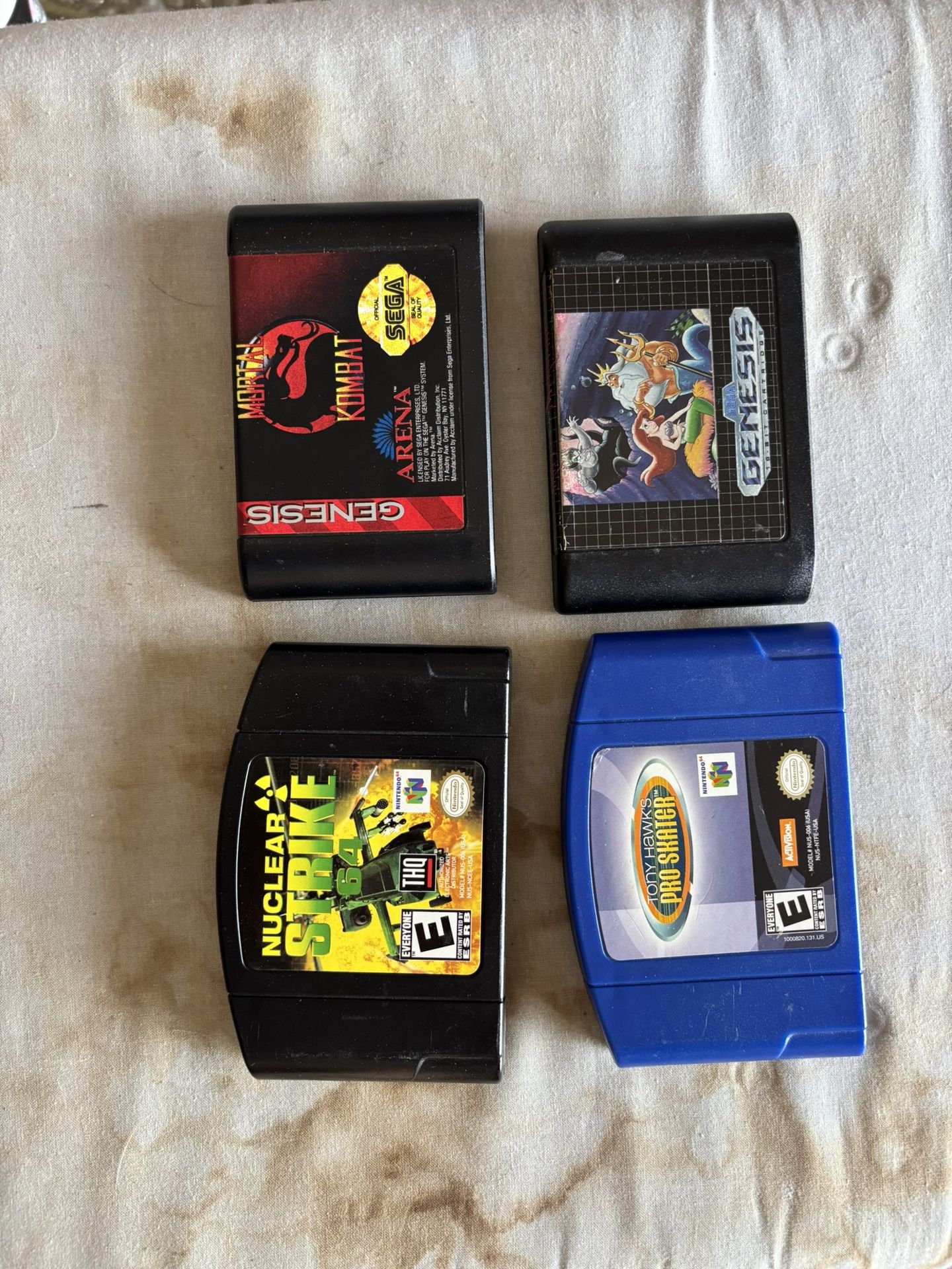 Sega Genesis & Nintendo 64 Games