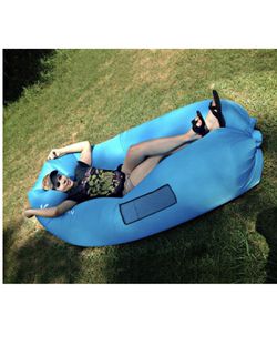 Vansky Inflatable Lounger, 3.0 Air Couch Sofa Hammock, Portable Pool Float Ships Waterproof Anti-Air Lay Bag Outdoor, Indoor, Camping, Beach, Backyar