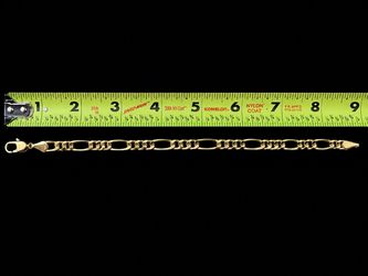 Vintage Solid 10K Yellow Gold Open Link Bracelet – Heavy 7.0g Statement Piece ✨