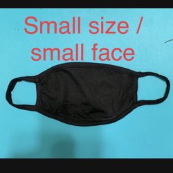 Black Face Mask For Big Kids 24 Pieces