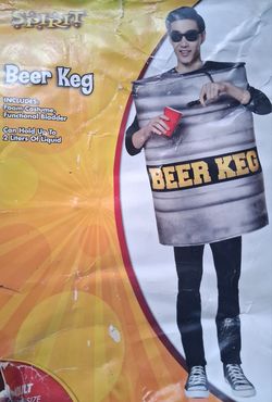 Spirit Beer Keg Halloween Costume Adult