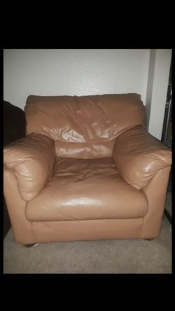 Leather sofa