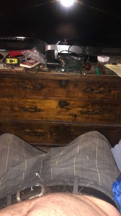 Antique Dressier With Locking Drawers