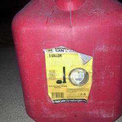 5 Gallon Gas Jug 