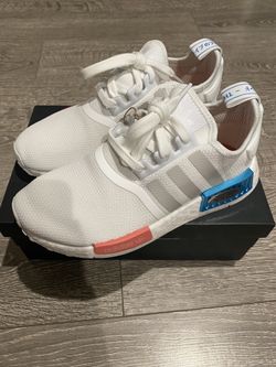 Adidas NMD R1 “White Gray Blue Rose” 2020/ Women  Size 6.5/ FX7074