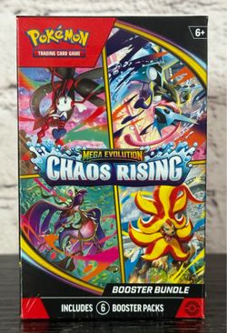 Pokémon Mega Evolution Chaos Rising Booster Bundle