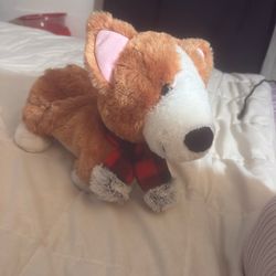 CHRISTMAS Dancing Corgi Scarf