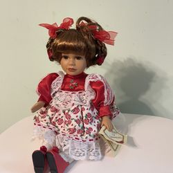 Collectors Choice Porcelain Music Box Doll