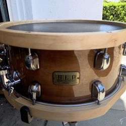 Tama LMP1465 S.L.P. Studio Maple 6.5 x 14-inch Snare Drum w/ Wood Hoops- Sienna MINT CONDITION Retails for $599