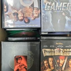 50+ DVDs