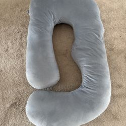 Pregnancy Sleeping Pillow 57 Inch U- Shaped Full Body Maternity Removable Cover Back Legs Belly Hips