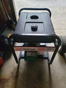 First 100 gets it Colman 5000 generator