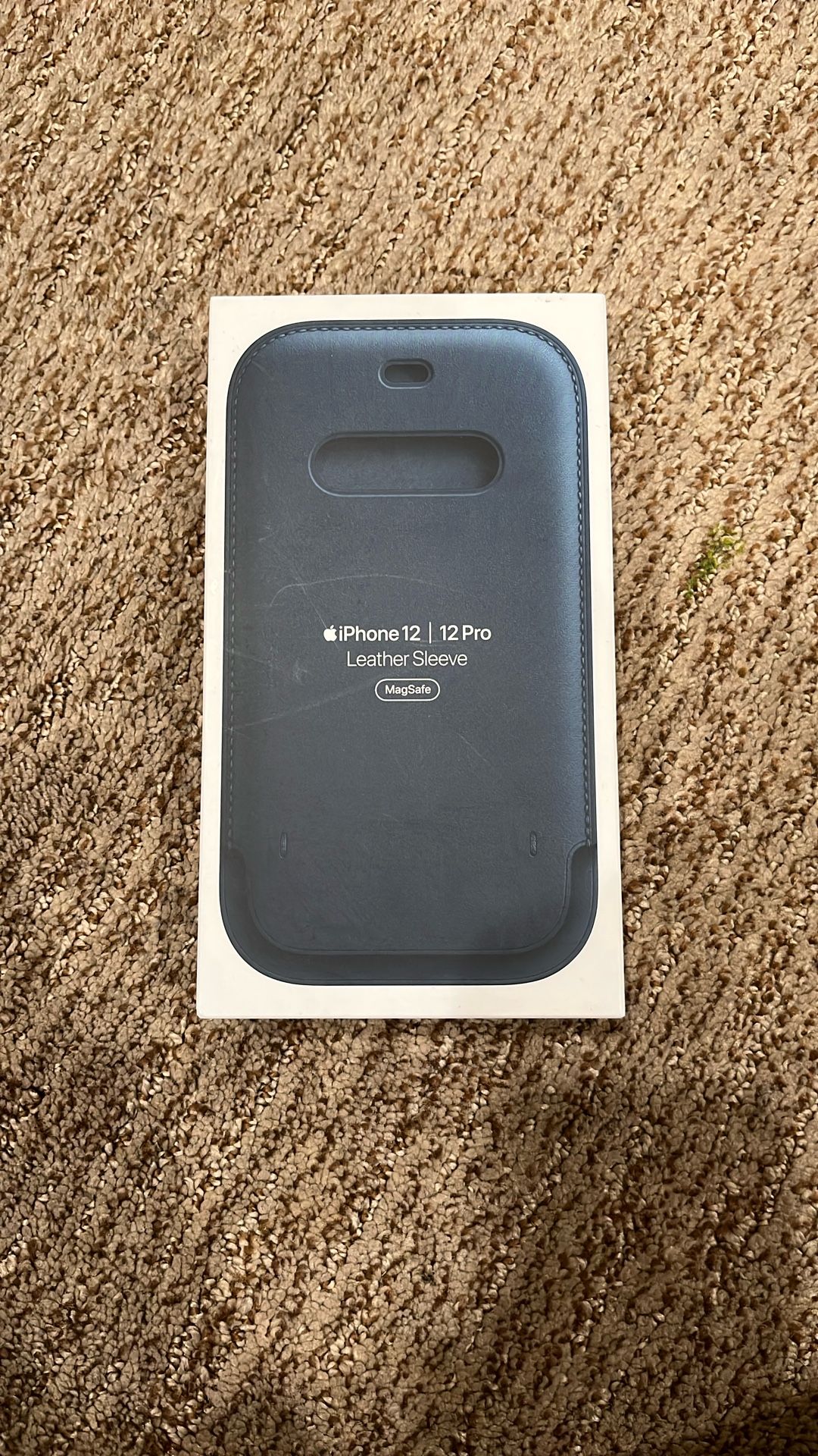 iPhone 12 Pro Leather Sleeve