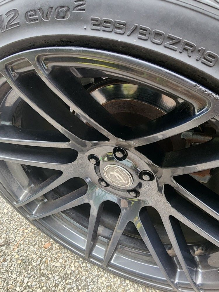 19x9.5 19x10.5 5x114 Wheels Rims G35 350Z Lexus Spec