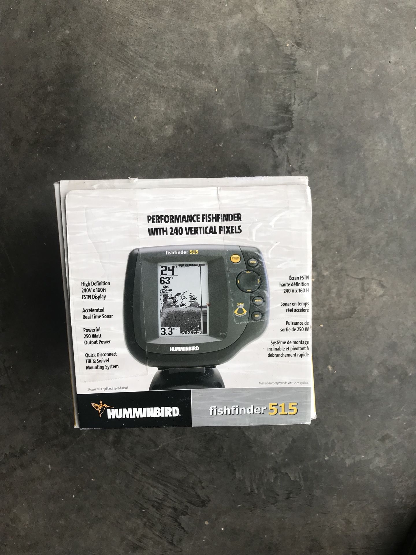HumminBird fishfinder 515