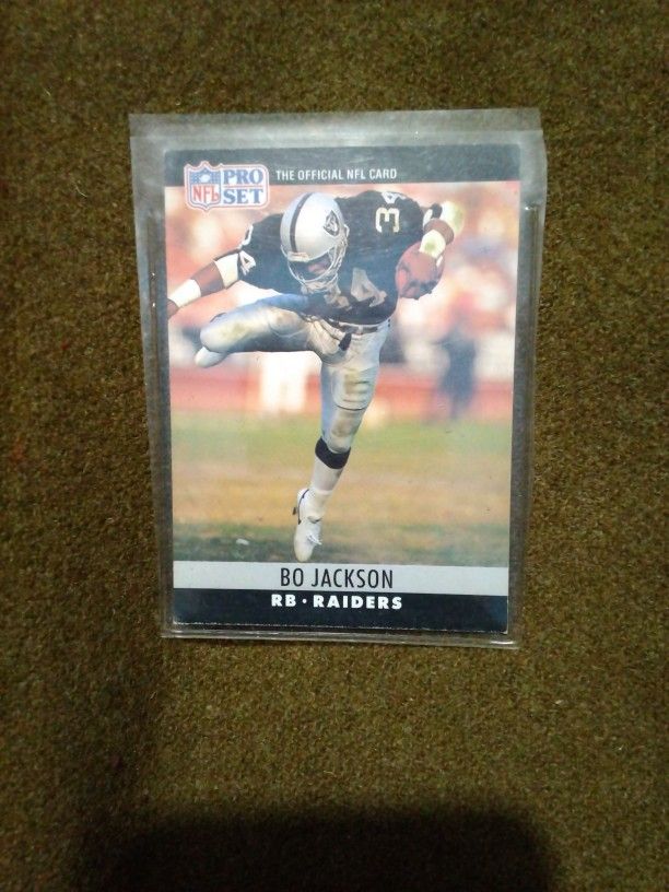 1989 NFL PRO SET BO JACKSON