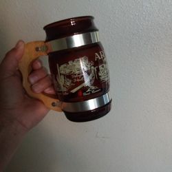 Vintage Arizona Brown Glass Beer Mug $10 