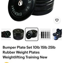 RUBBER WEIGHT PLATES 