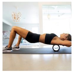 Massage Foam Roller with Medium Compression for Exercise, Stretching, and Muscle Recovery