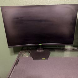 Curved Dell Gaming Monitor 