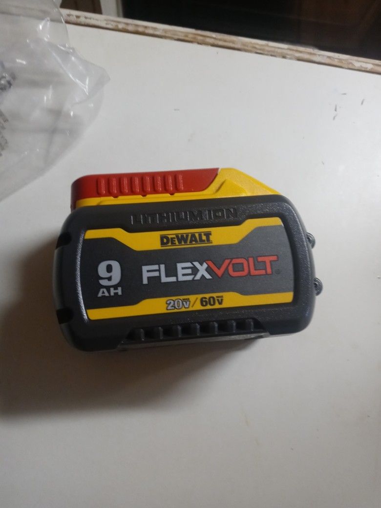 DEWALT 9 AH FLEX VOLT 20V 60V