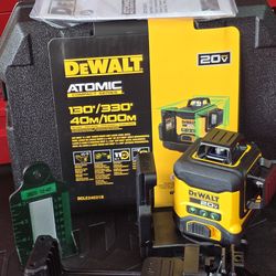 Brand New DEWALT 20V 3-Beam 360-Degree 3-Plane Laser Level (Tool Only)
