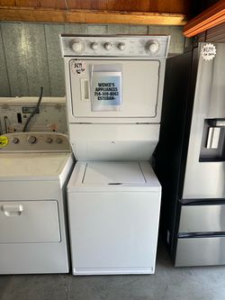 Whirlpool stackable washer and gas dryer