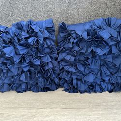 Blue Couch Pillows 