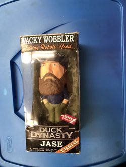 Duck Dynasty Jase talking bobble head