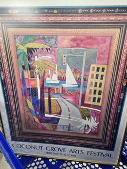 Coconut Grove Art Show Poster
