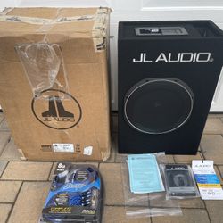12” JL Audio Powered Subwoofer Box