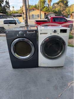 XL washer and gas dryer