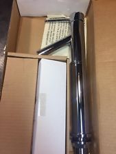 New Vessel Sink Faucet By Pegasus Brushed Nickel Silver For Sale
