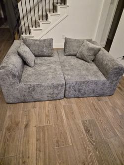 2 piece modular sofa