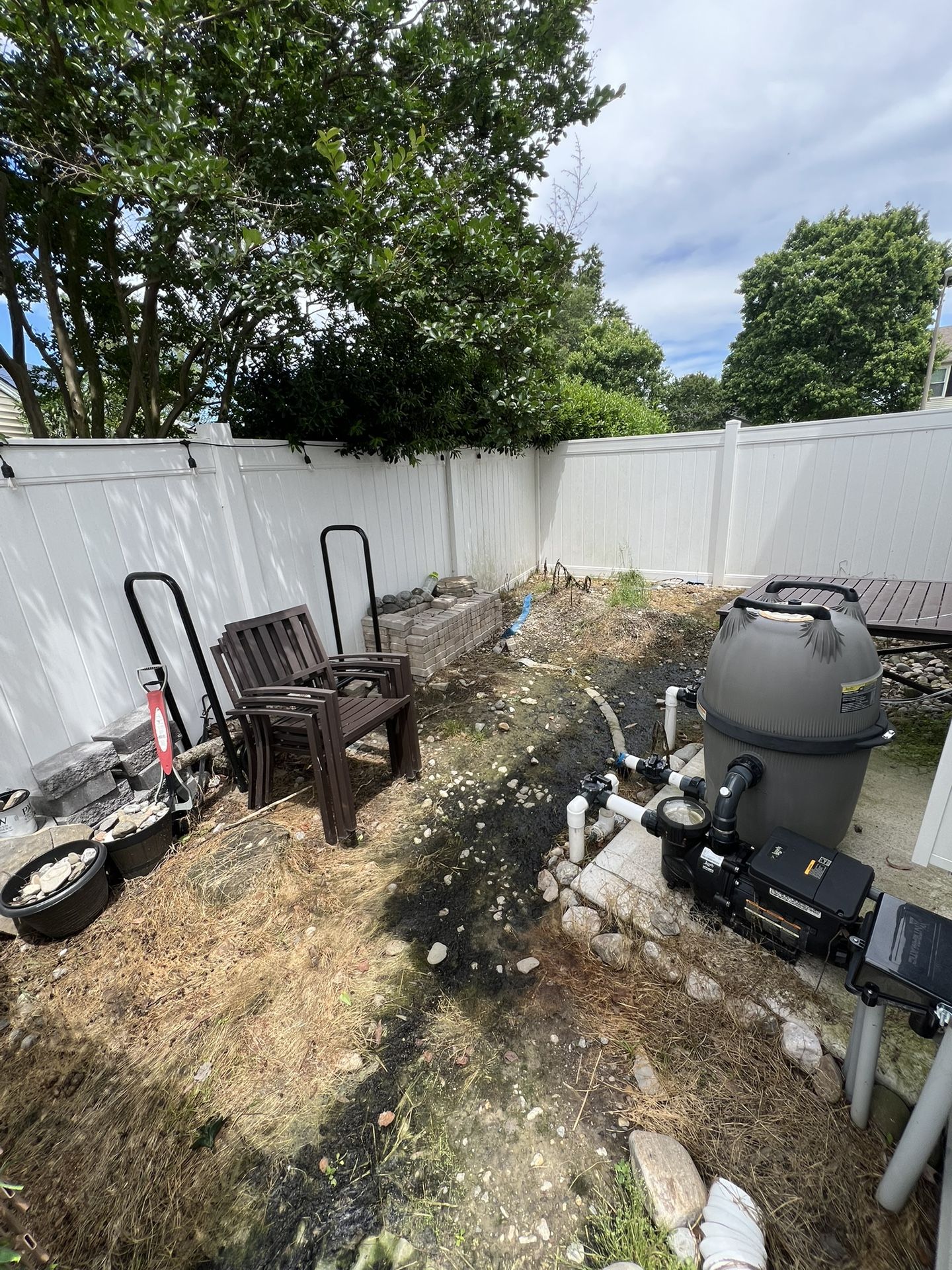 Backyard Cleanup And Land Grading