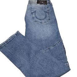 True Religion
Rocco Moto Relaxed Skinny Jeans Mens Size 33