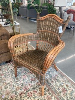 Rattan Wicker Arm Chair