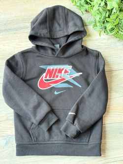 Nike Kids Pullover Hoodie Black 3T